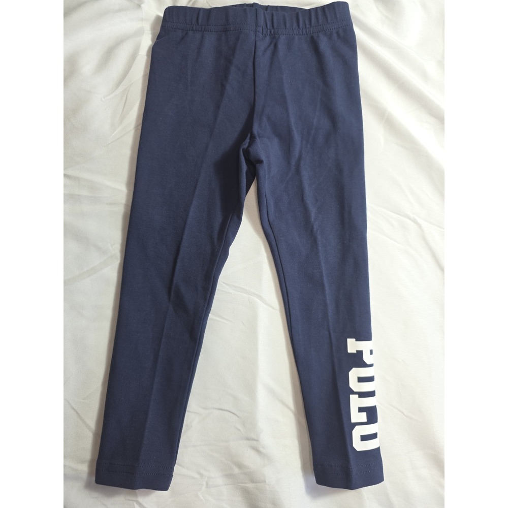 Polo Ralph Lauren Navy Blue Leggings Kids Size 3/3T NWOT